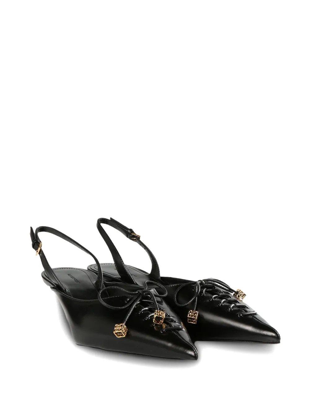 Givenchy 45mm lace-up pumps - Zwart