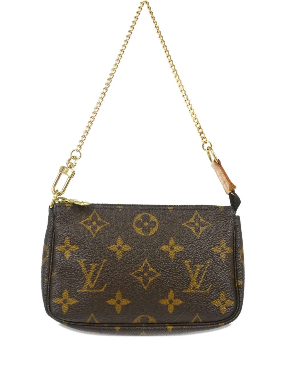 Louis Vuitton Pre-Owned 2006 モノグラム ポシェット アクセソワール ハンドバッグ ミニ - ブラウン Louis Vuitton Pre-Owned 2006 モノグラム ポシェット アクセソワール ハンドバッグ ミニ - ブラウン