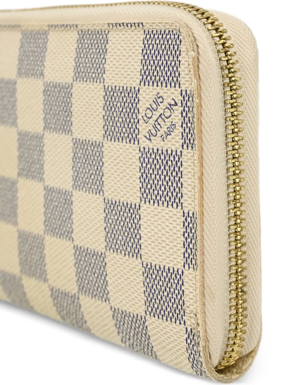 Pre-owned Louis Vuitton 2007 Zippy Wallet In Neutral