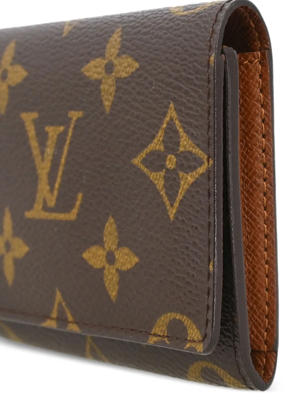 Pre-owned Louis Vuitton 2005 Monogram Enveloppe Carte De Visite Card Case