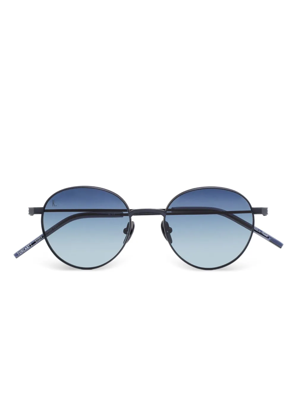Kaleos Turcatti round-frame sunglasses - Blauw