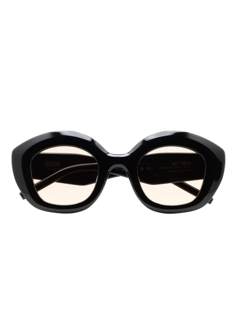 Kaleos Kuttner round-frame sunglasses - Zwart
