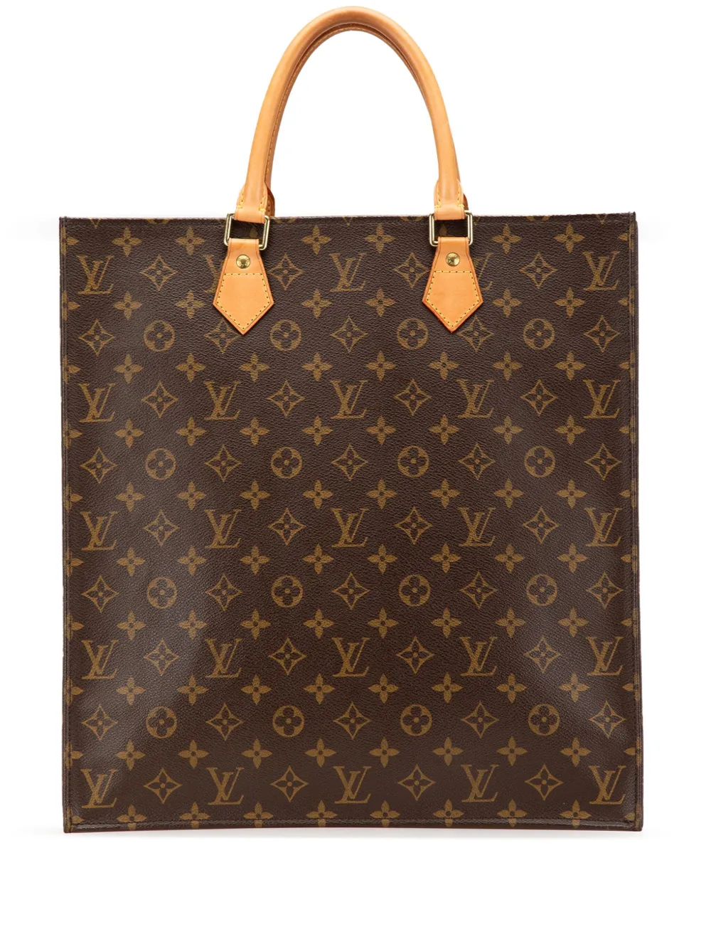 Louis Vuitton Pre-Owned 2008 モノグラム サックプラ トートバッグ - ブラウン Louis Vuitton Pre-Owned 2008 モノグラム サックプラ トートバッグ - ブラウン