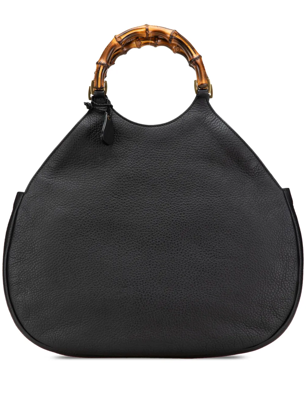 2000-2015 Pebbled Calfskin Bamboo hobo bag