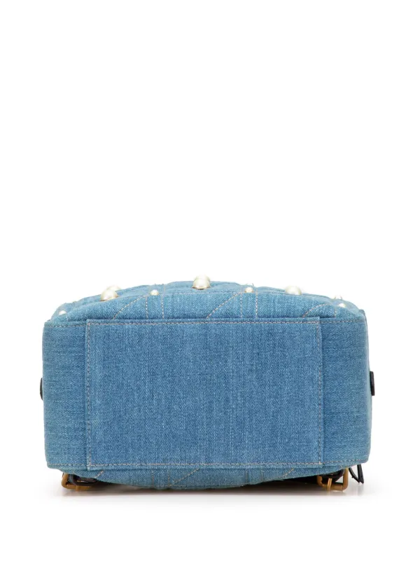 Gucci Pre-Owned 2016-2024 スモール GGマーモント パール