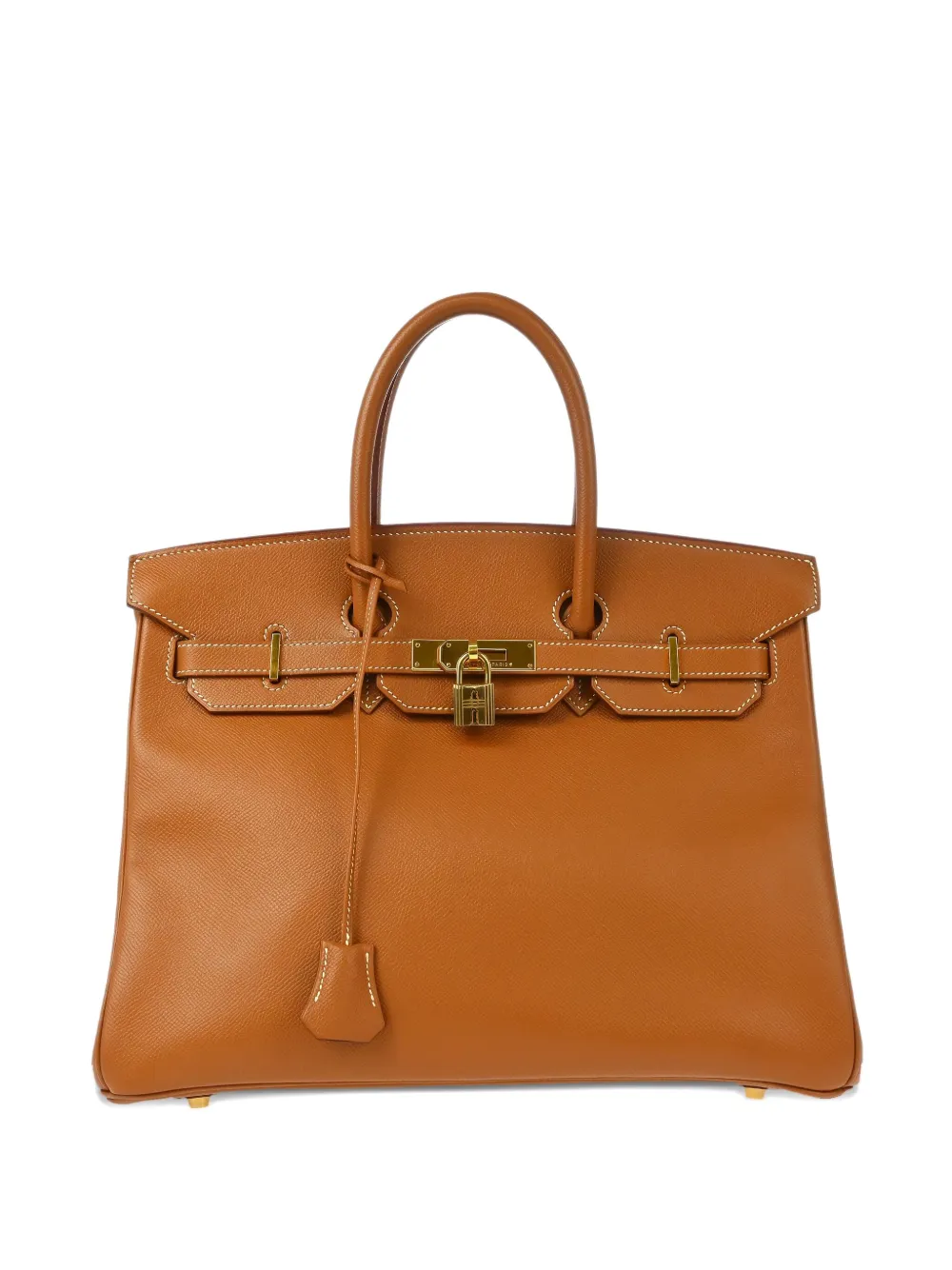 Hermès Pre-Owned 1998 バーキン 35 バッグ - ニュートラル Hermès Pre-Owned 1998 バーキン 35 バッグ - ニュートラル