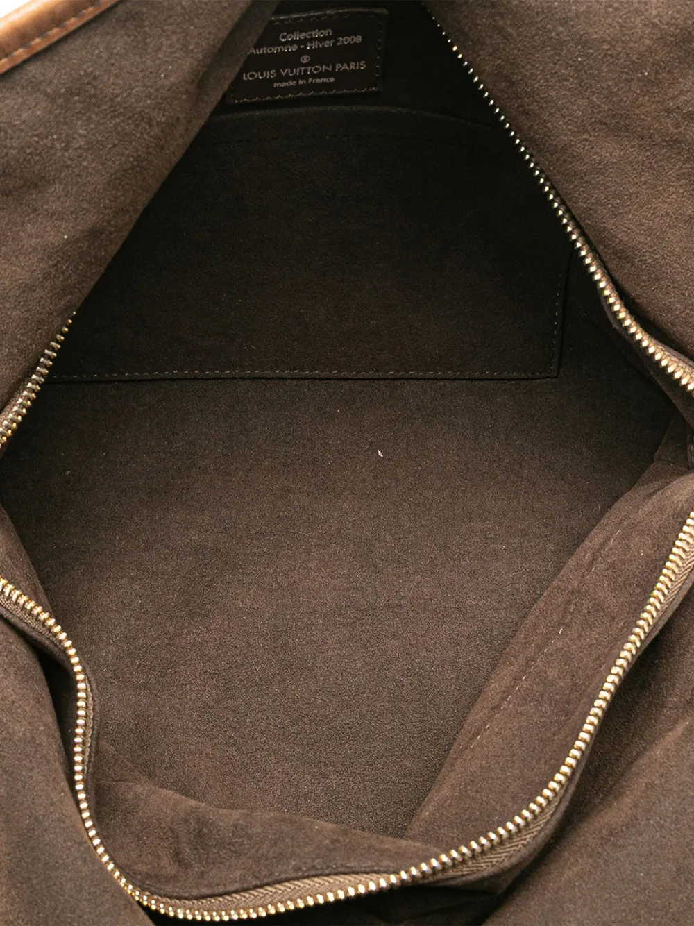 Pre-owned Louis Vuitton 2008 Paris Souple Wish Bag Shoulder Bag In Brown