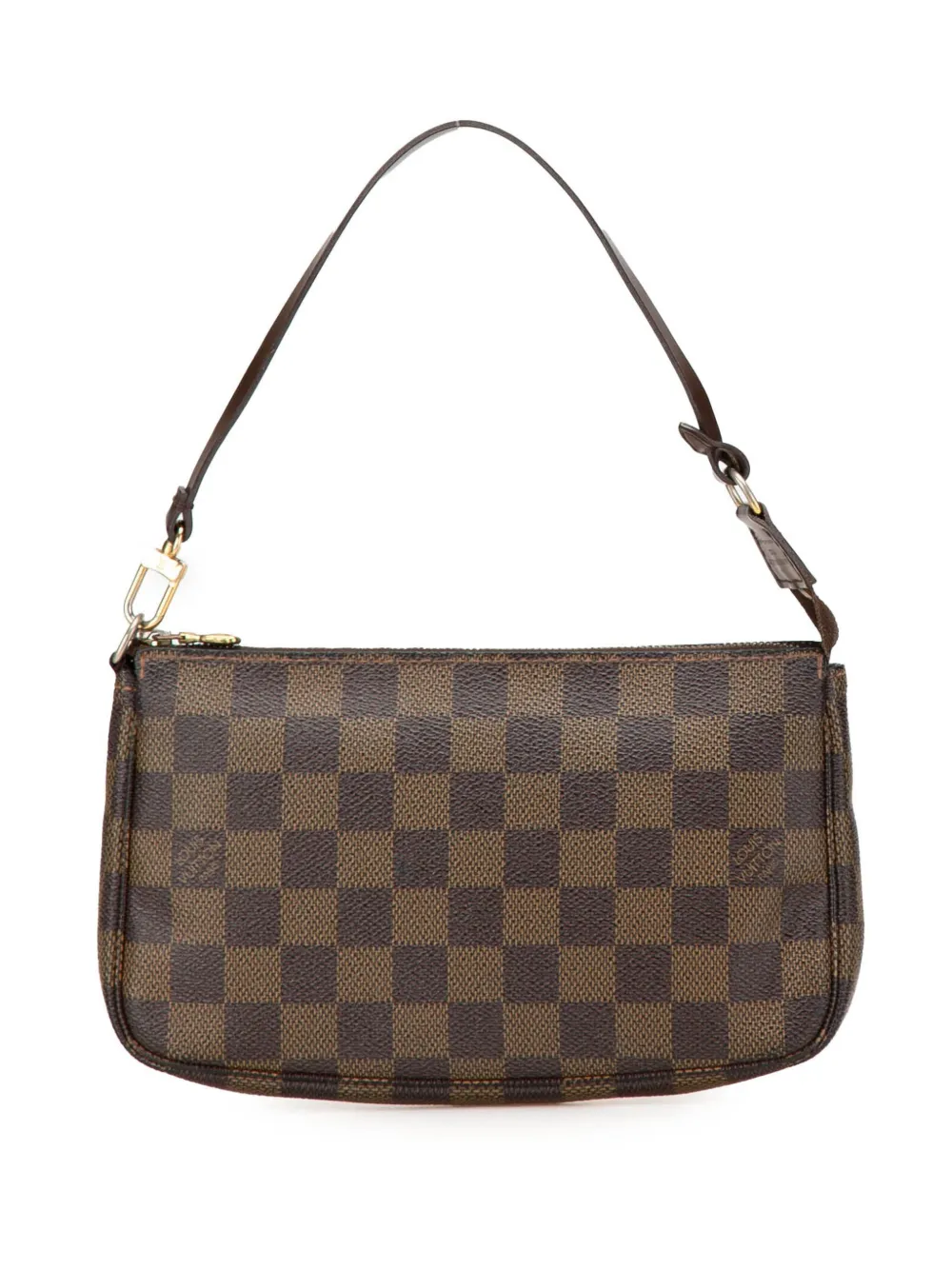 Louis Vuitton Pre-Owned 2006 ダミエ エベヌ ポシェット アクセソワール ショルダーバッグ - BROWN Louis Vuitton Pre-Owned 2006 ダミエ エベヌ ポシェット アクセソワール ショルダーバッグ - BROWN