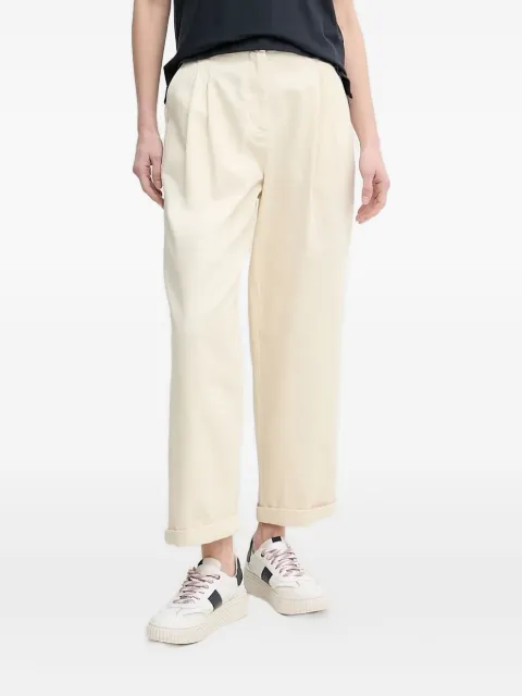 Barbour pleated-front trousers