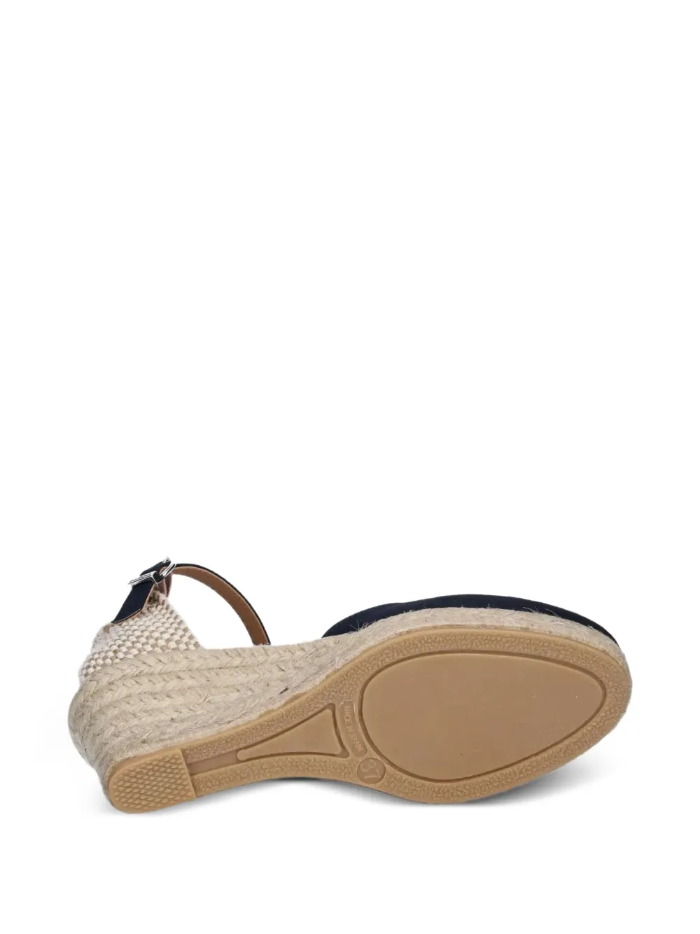 Barbour Elder espadrilles met sleehak Blauw