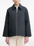 Barbour Clarissa quilted diamond-pattern jacket - Blue