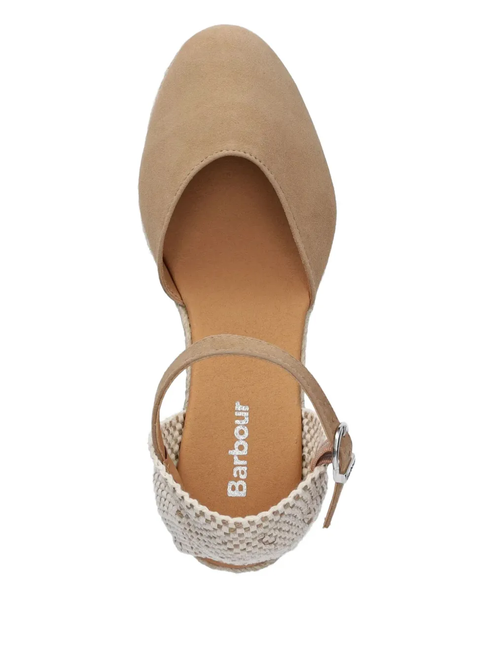 Barbour Elder espadrilles met sleehak Beige