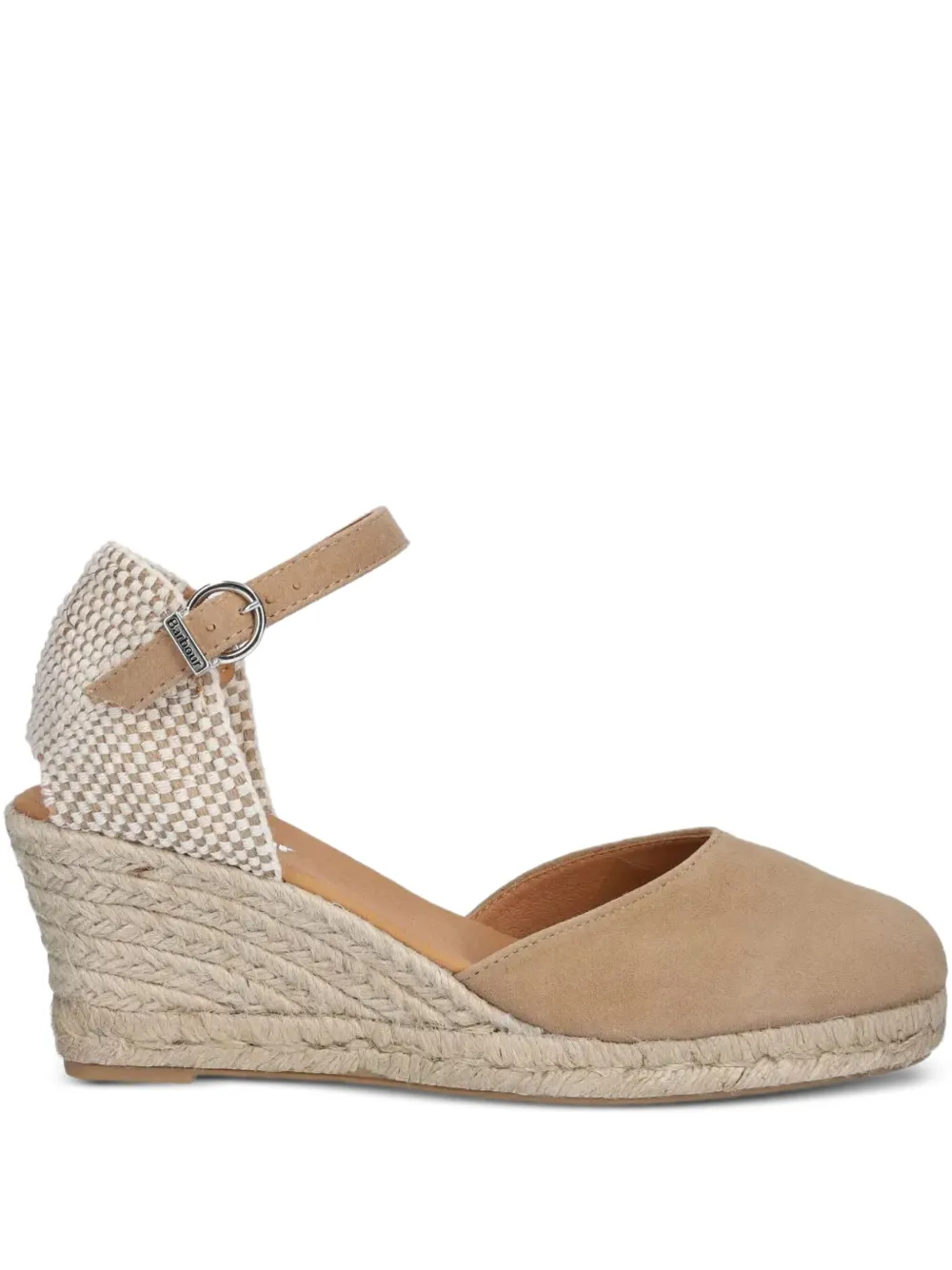 Barbour Elder Wedge Espadrilles In Neutral