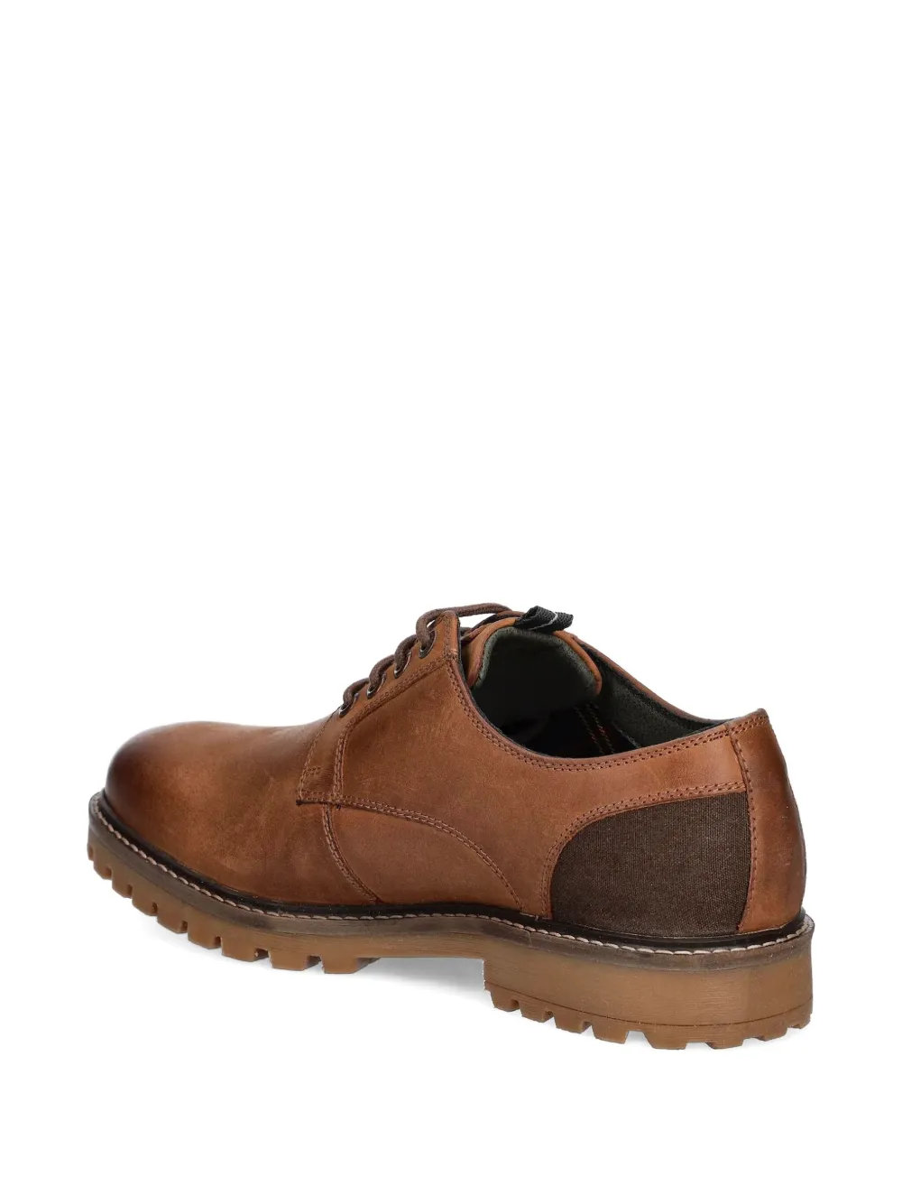 Barbour leather derby shoes Brown