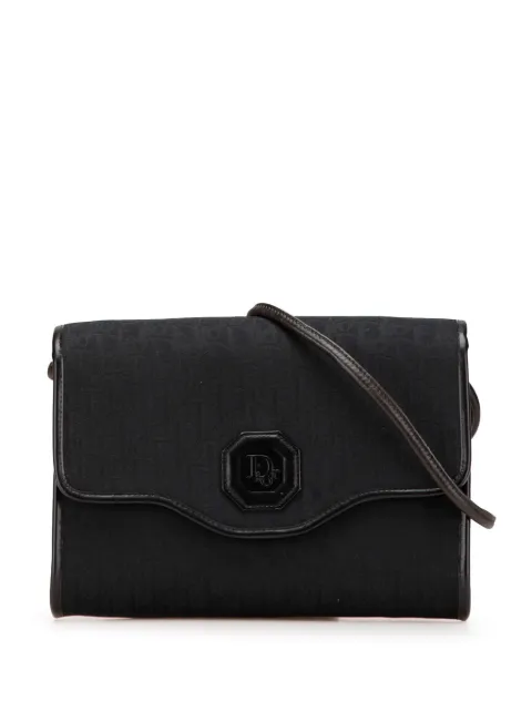 Christian Dior Pre-Owned Diorissimo Trotter axelremsväska i kanvas från 1900-talet