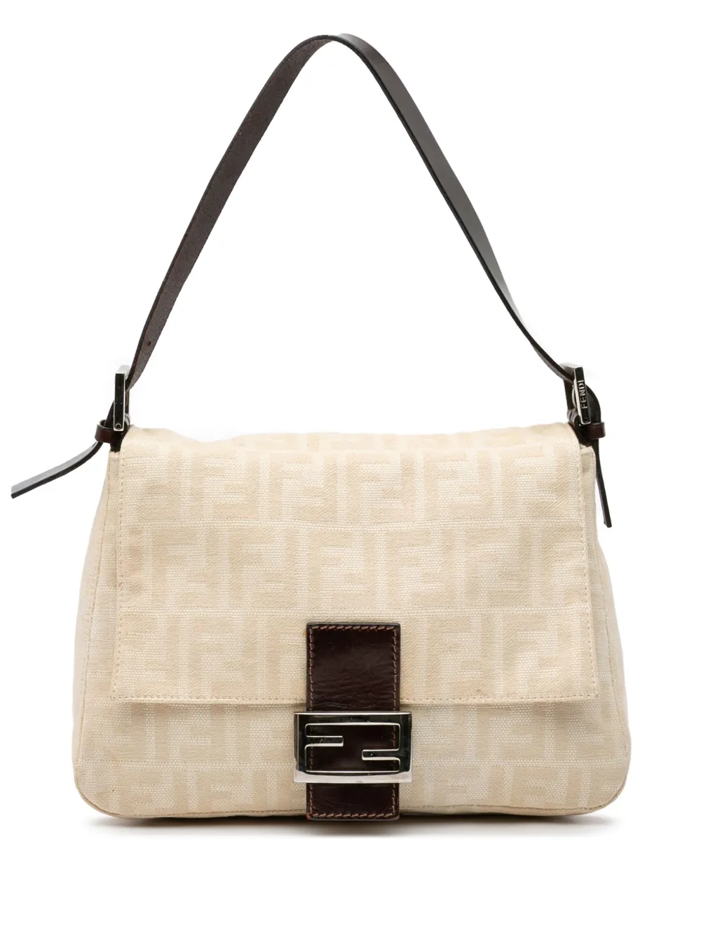 Fendi Pre-Owned 20th Century Zucca Canvas Mamma Forever shoulder bag | Brown | Image 1