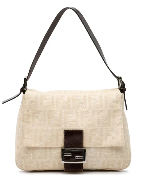 Fendi Pre-Owned 20th Century Zucca Canvas Mamma Forever shoulder bag
