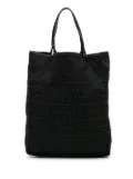 Fendi Pre-Owned 2000-2010 Zucchino Canvas tote bag - Black