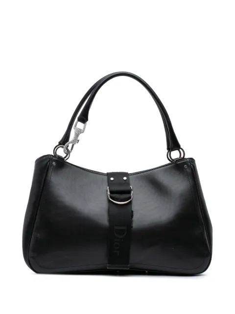 Christian Dior Pre-Owned bolsa de mano Hardcore en lona revestida con cristales 2003