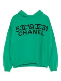 CHANEL Pre-Owned 1999-2000s logo sweatshirt - Green