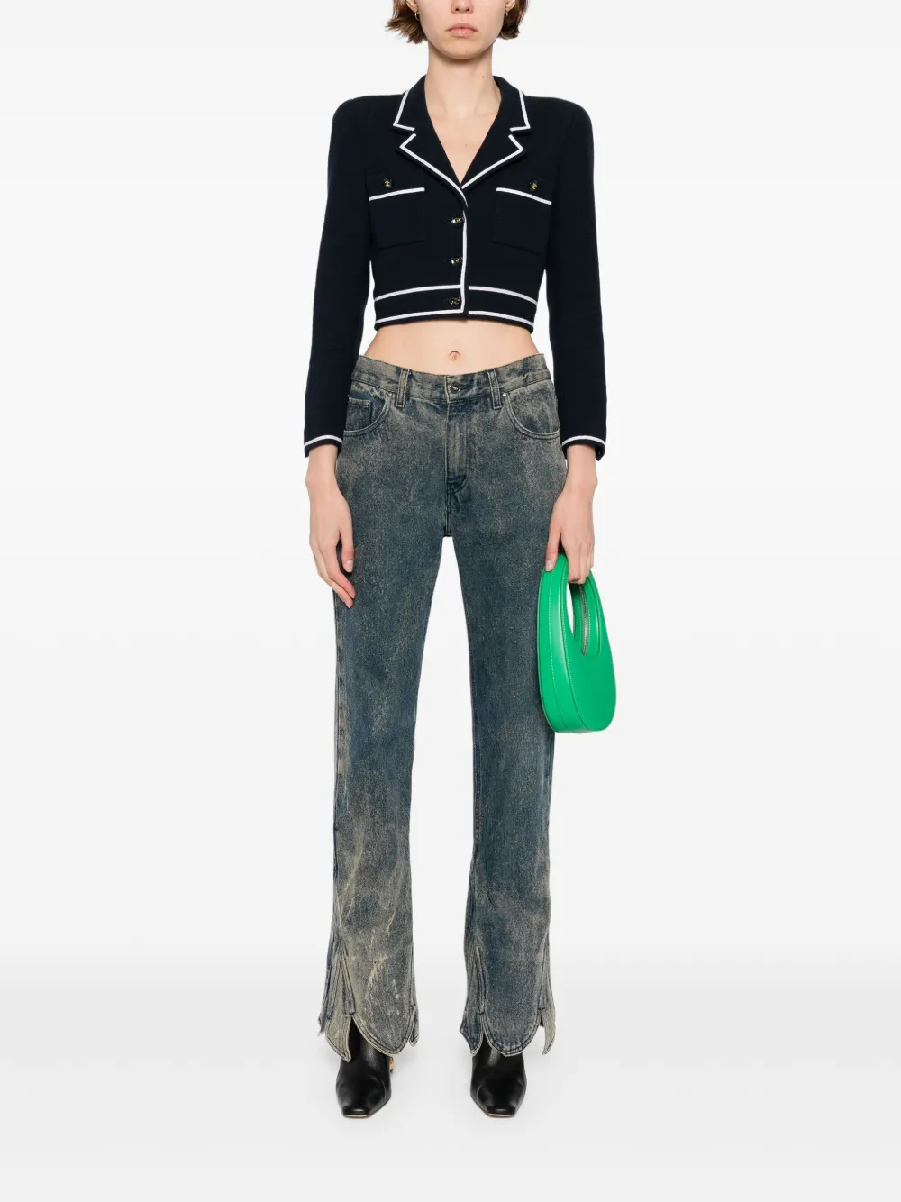 CHANEL Pre-Owned chamarra con botones 1995 | Image 2