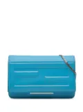 Fendi Pre-Owned 2010-2024 Vitello Flamingo Tube Wallet on Chain crossbody bag - Blue