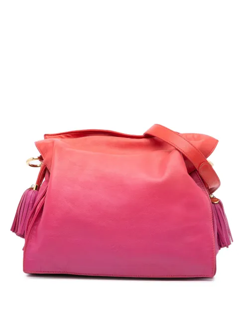 Loewe Pre-Owned bolsa crossbody Flamenco 22 en piel de napa con borla 2010-2024