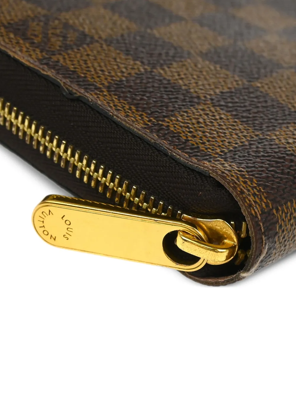 Louis Vuitton Pre-Owned Portafoglio Zippy in tela Damier Ebène 2019 | Image 5