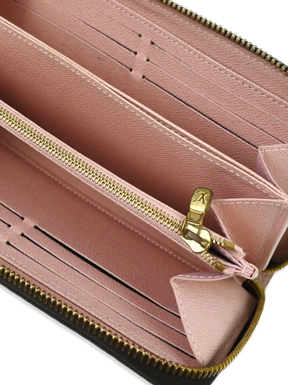 Louis Vuitton Pre-Owned Portafoglio Zippy in tela Damier Ebène 2019 | Pre-owned | Image 4