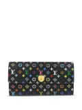 Louis Vuitton Pre-Owned 2012 Monogram Multicolor Sarah wallet - Black