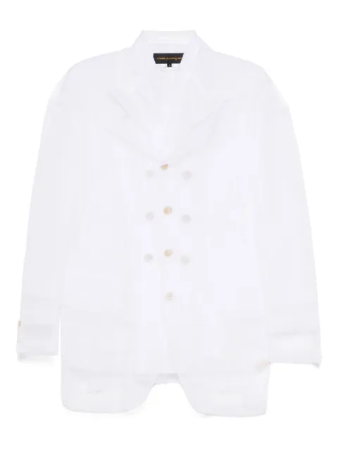 Comme Des Garçons mesh blazer