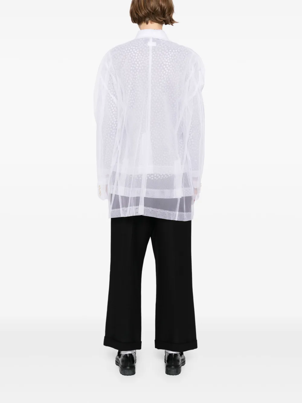 COMME DES GARÇONS MESH BLAZER