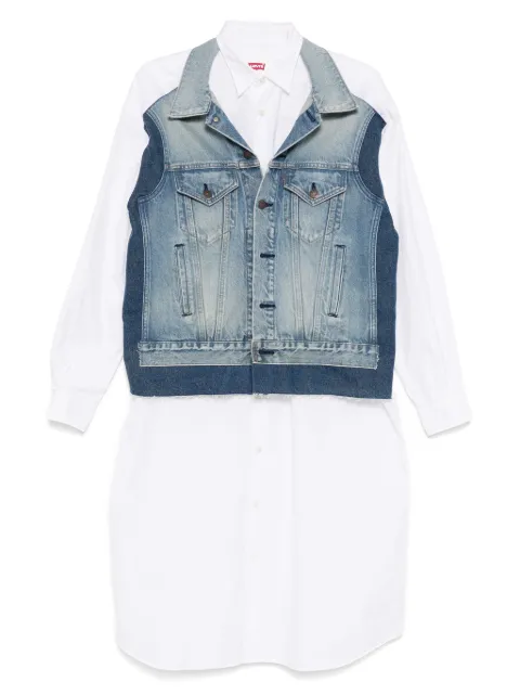 Junya Watanabe vestido de mezclilla en colaboración con Levi's