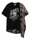 Junya Watanabe Joker caped T-shirt - Black