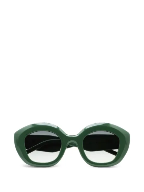 Kaleos Kuttner geometric-frame sunglasses