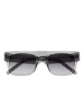 Kaleos Maurer rectangle-frame sunglasses - Grey