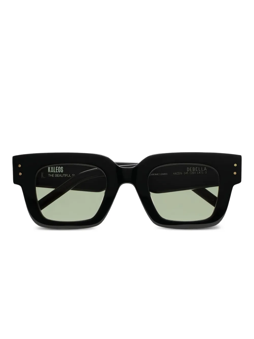 Kaleos Debella Square-frame Sunglasses In Black