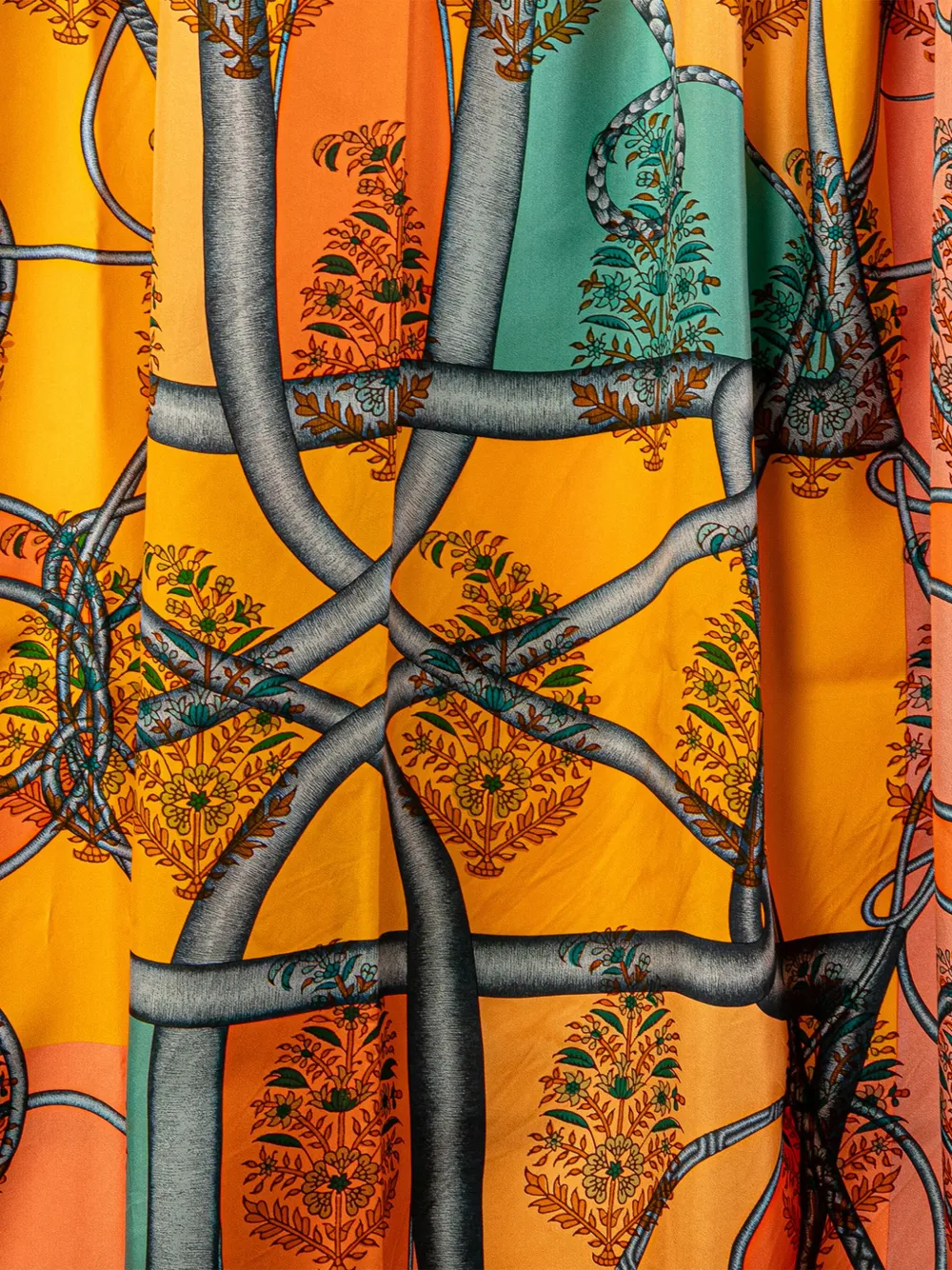 Hermès Pre-Owned mascada Twill Coup de Fouet Au Bloc de seda 2000-2024 | Image 2