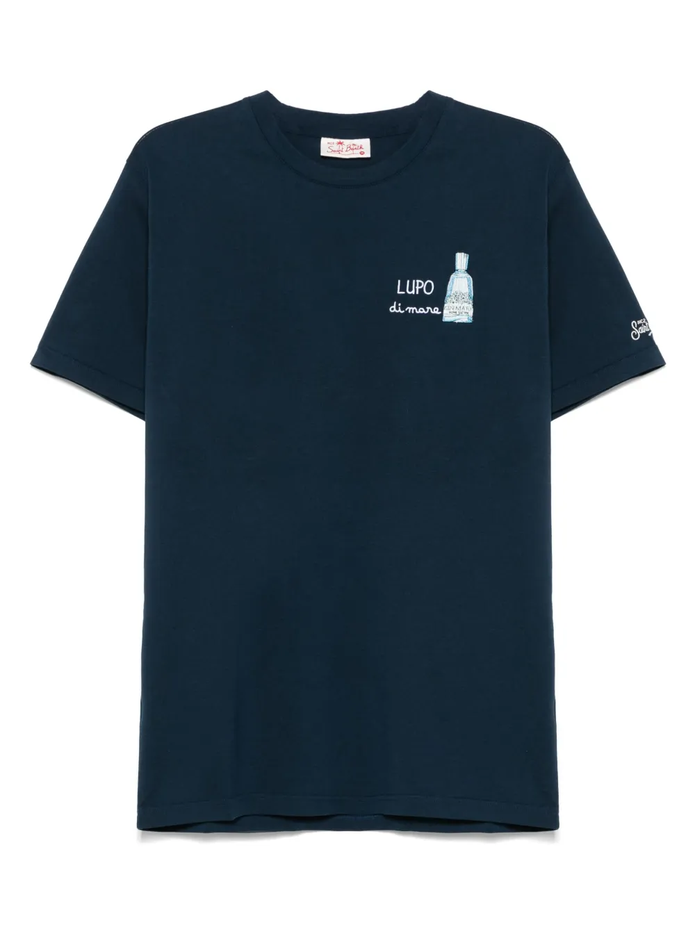 MC2 Saint Barth - x Gin Mare Lupo-embroidered T-shirt - men