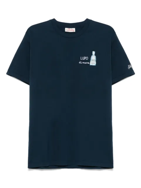 MC2 Saint Barth x Gin Mare Lupo-embroidered T-shirt
