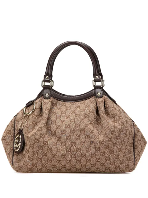 Gucci Pre-Owned tote Sukey mediana en lona GG 2000-2015