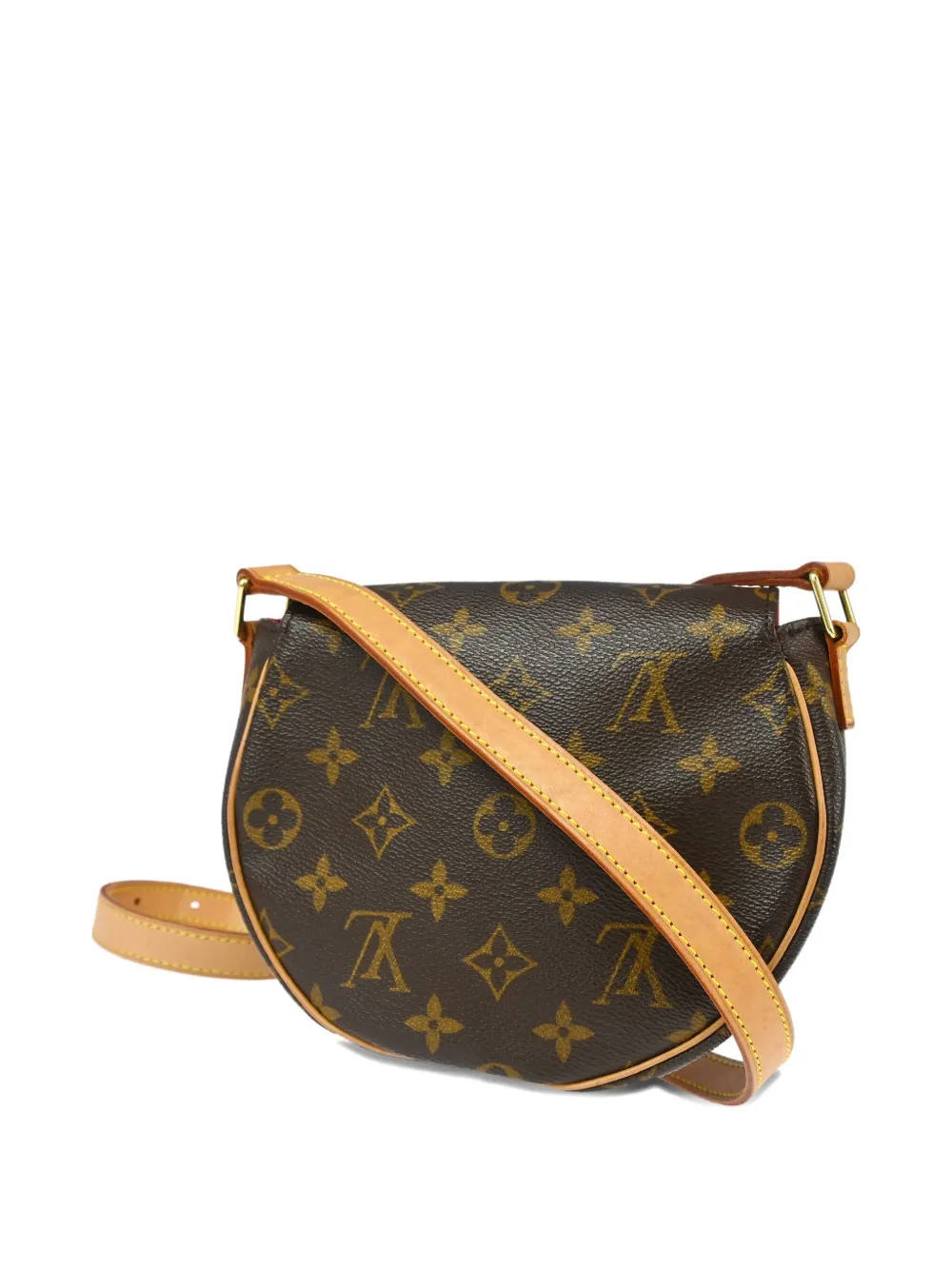 Pre-owned Louis Vuitton 2004 Tambourine Shoulder Bag In Brown