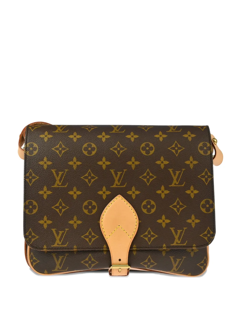 Louis Vuitton Pre-Owned 1995 カルトシエール GM ショルダーバッグ - ブラウン Louis Vuitton Pre-Owned 1995 カルトシエール GM ショルダーバッグ - ブラウン