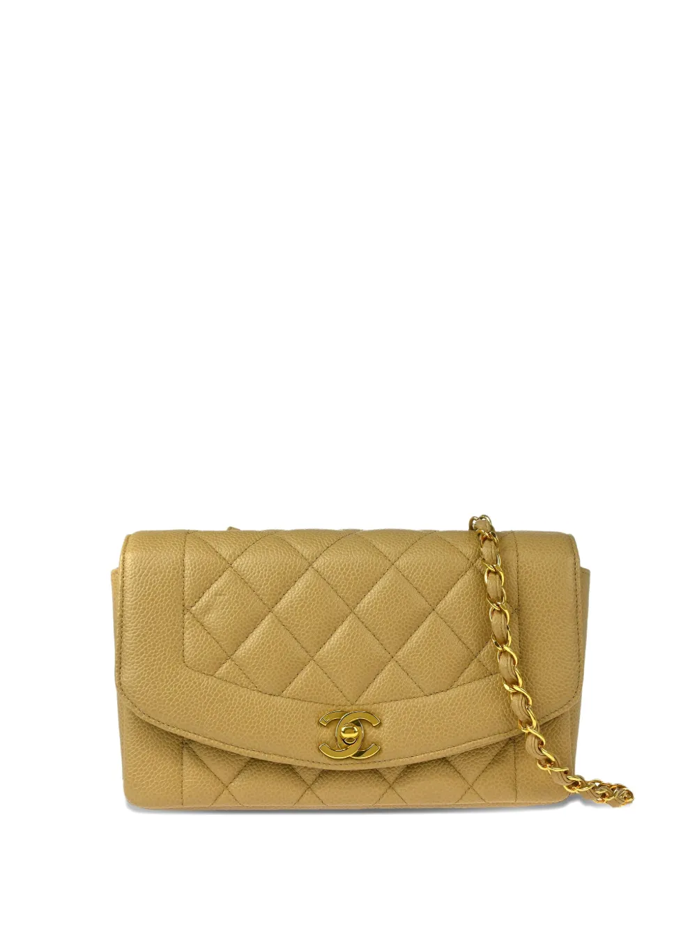 CHANEL Pre-Owned 1995 ダイアナ ショルダーバッグ S - ニュートラル CHANEL Pre-Owned 1995 ダイアナ ショルダーバッグ S - ニュートラル