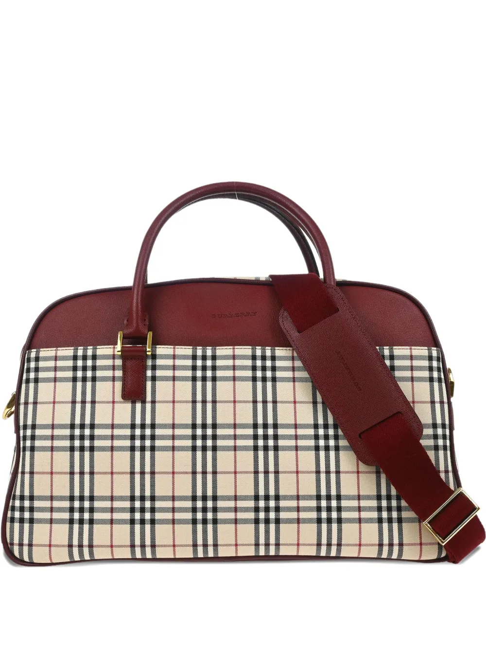 Pre-owned Burberry 1990-2000s Vintage Check Handbag