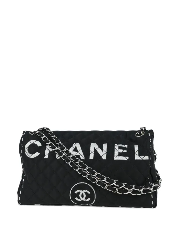 CHANEL Pre-Owned 2007 マトラッセ ショルダーバッグ | ブラック
