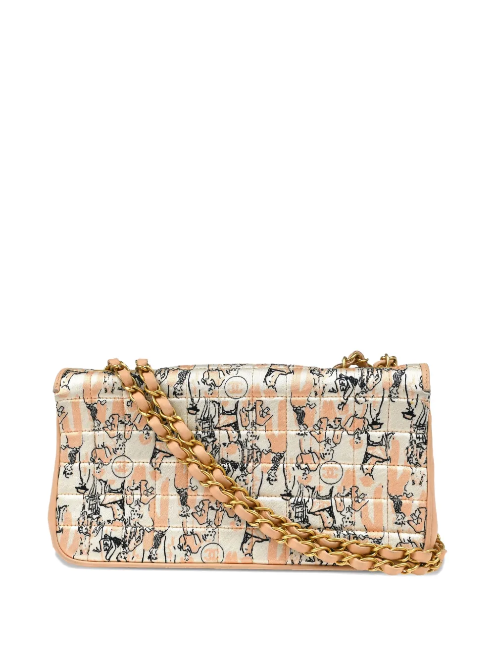 CHANEL Pre-Owned 2003-2004 Satin Chain Shoulder Bag | Pre-Owned | Image 2