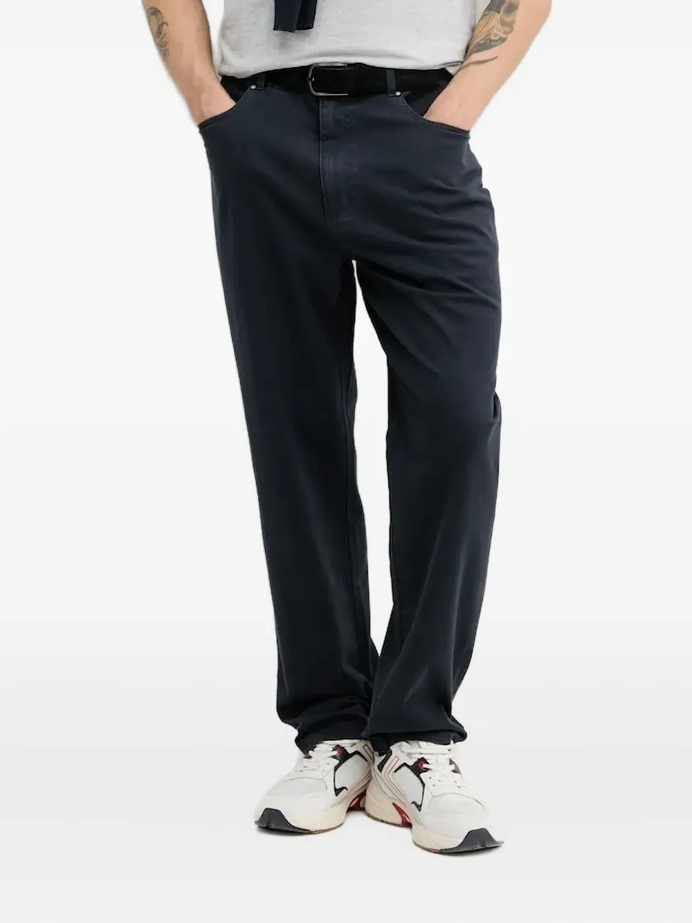 Barbour Broek van katoenblend Blauw