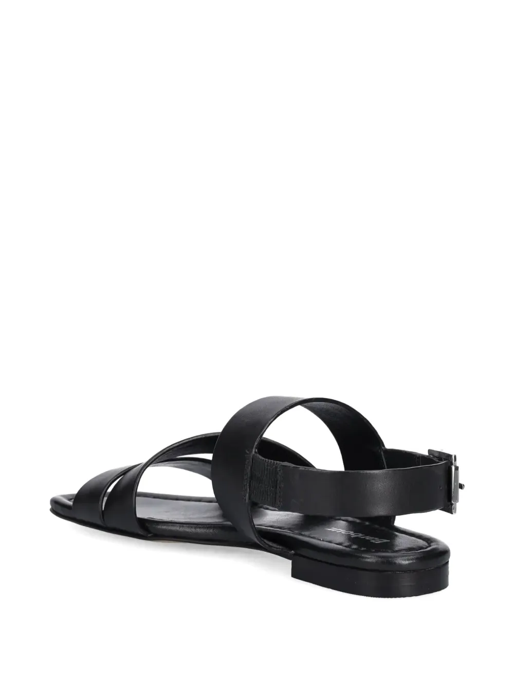 Barbour Leren sandalen Zwart