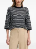 Barbour stripe-pattern sweater - Blue